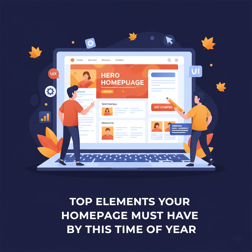 Top Elements Your Homepage Must Have By This Time Of Year