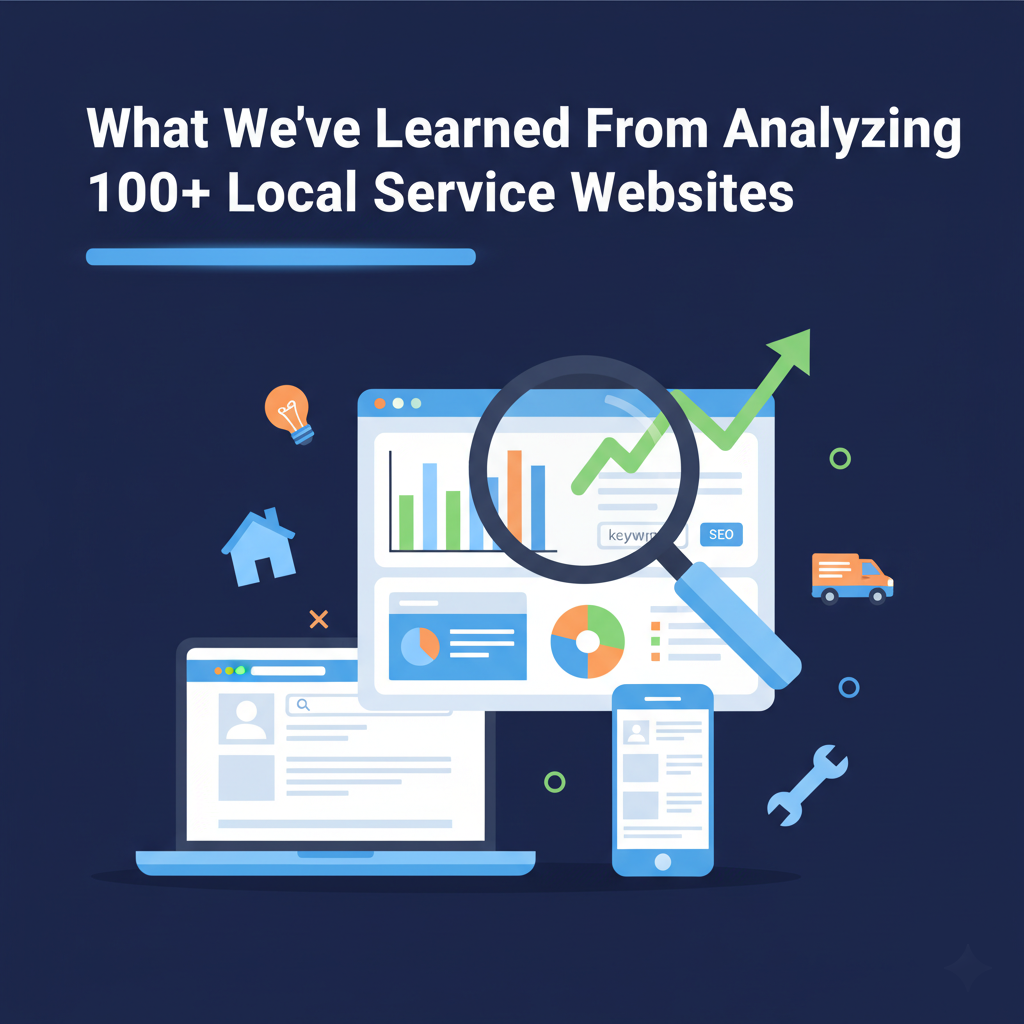 What We’ve Learned From Analyzing 100+ Local Service Websites