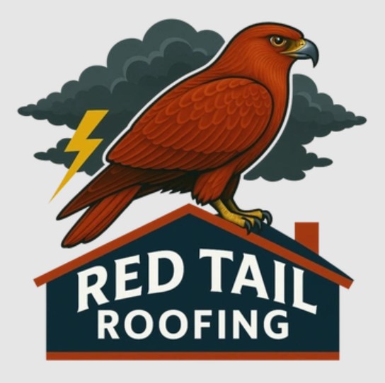 red tail roofing logo